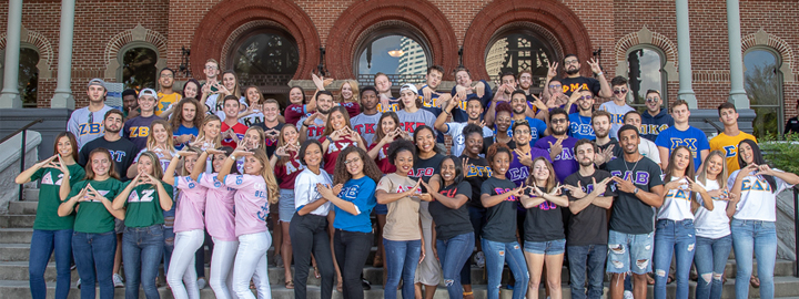 Various Fraternity and Sorority Life Members