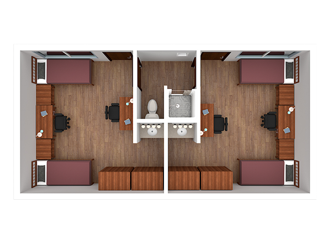 Floor plan of McKay Hall