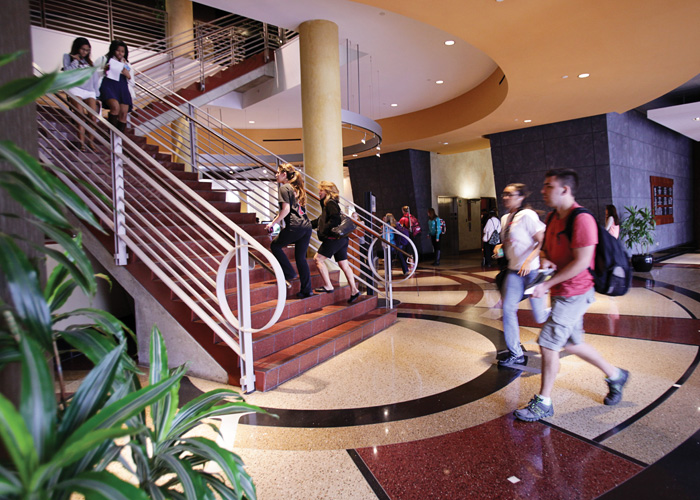 Stairs in the Vaughn Center