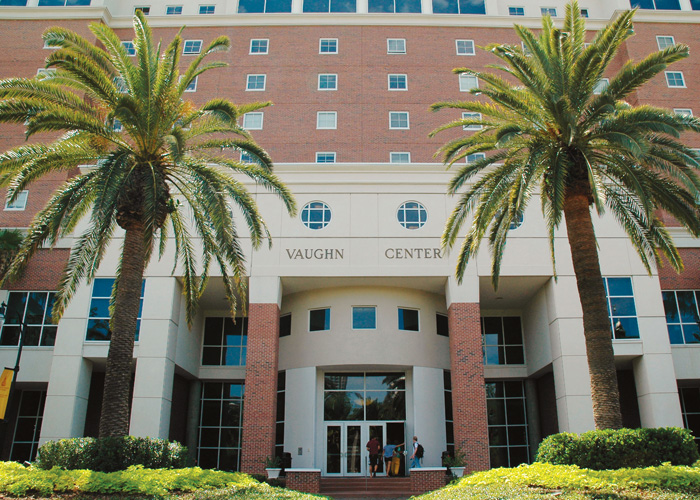 Exterior of the Vaughn Center