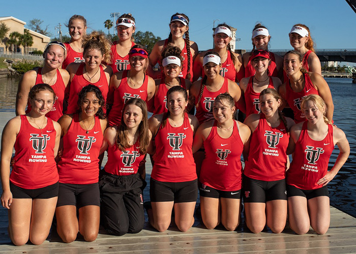 Women's Rowing team photo