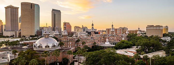 View of downtown