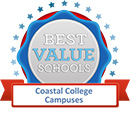 Best Value School Coastal College Campus Logo