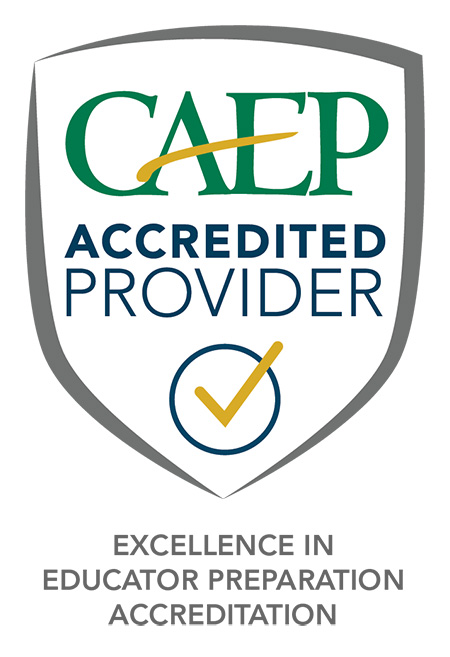 Council for Accreditation of Educator Preparation (CAEP) Accredited Provider Logo