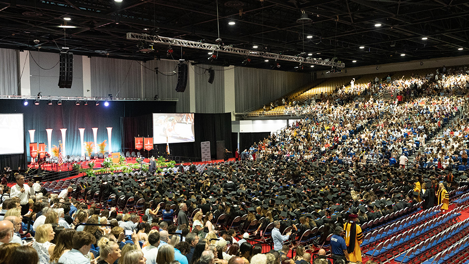 Graduation Speeches Emphasize Perseverance, Doing Good